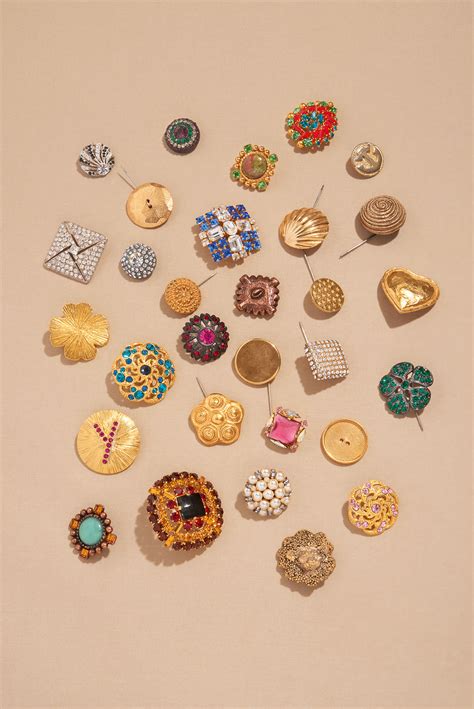 yves saint laurent buttons